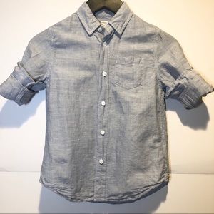 Crewcuts by J. Crew Long Sleeves button down, 6/7
